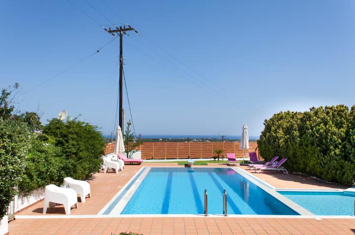 Artemis Luxury Villa - Hersonissos Private Pool Oasis Exterior foto