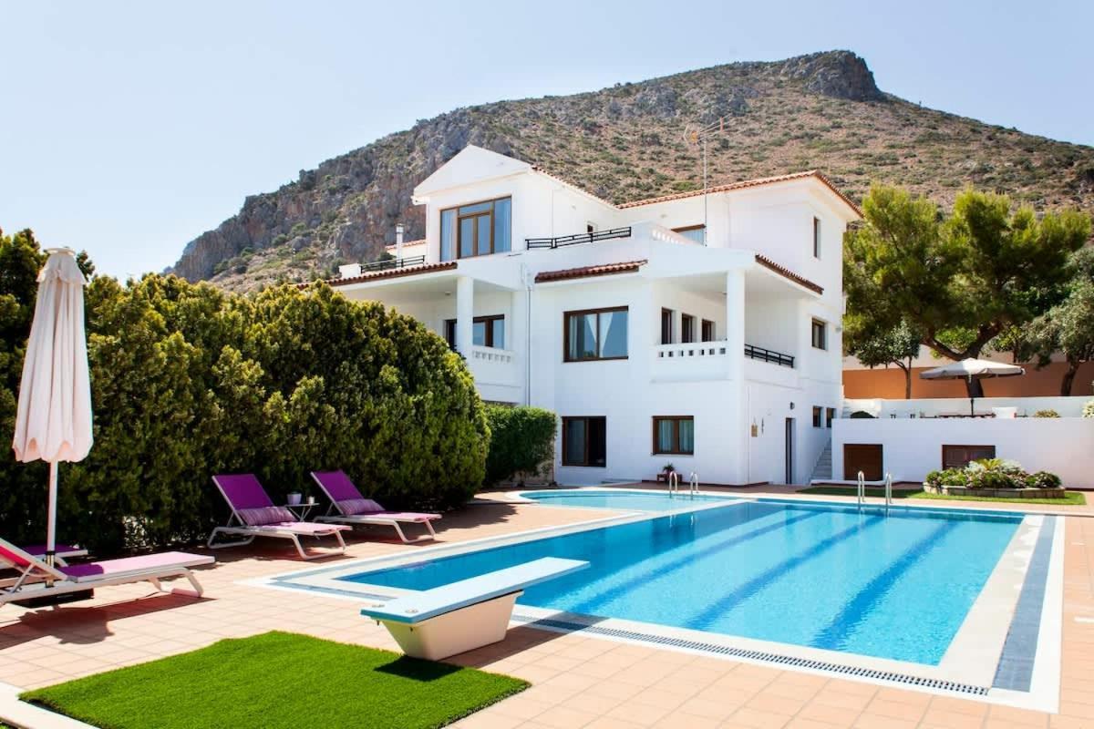 Artemis Luxury Villa - Hersonissos Private Pool Oasis Exterior foto